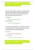 NUR 4687 PN HESI Exit V1 Exam 160Questions and answers Rated A+ Guaranteed Success. [Latest update 2023/2024 GRADED A+]