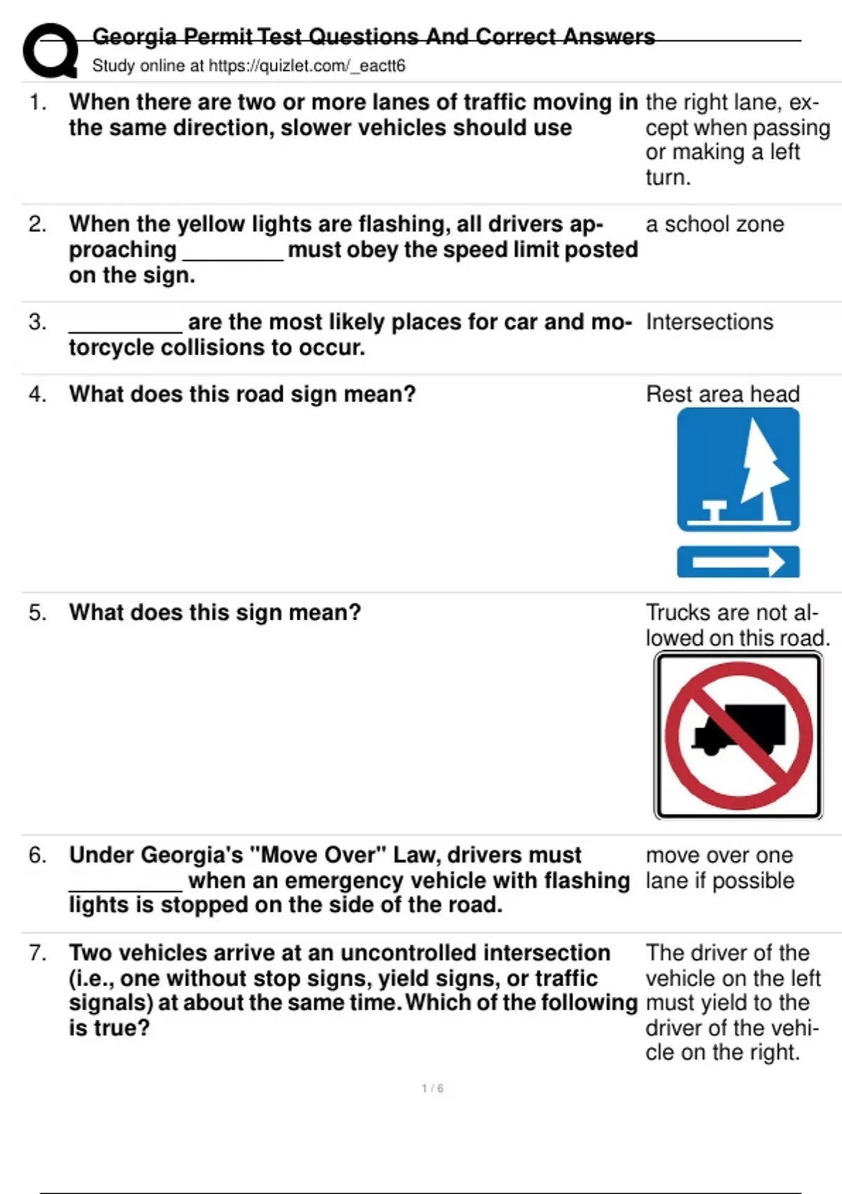 Permit Test Questions And Correct Answers Stuvia US