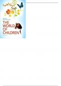 The World of Children 2nd Edition by Cook - Test Bank