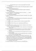 Portage pathophysiology exam 6 part 2 FALL 2023