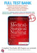 Package of Test Banks For Lewis's Medical-Surgical Nursing 10th, 11th, 12th Edition by Mariann Harding 