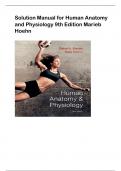 Solution Manual for Human Anatomy  and Physiology 9th Edition Marieb  Hoehn