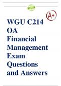 WGU C211 OA Global Economics Exam Latest 2023 / 2024 (Verified Answers)