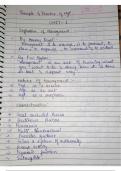 MBA first year Mananagment notes