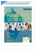 Test Bank for Primary Care Art and Science of Advanced Practice Nursing – An Interprofessional Approach 5th Edition Dunphy