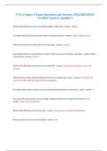 CNA Chapter 4 Exam Questions and Answers (2022/2023/2024)  (Verified Answers) graded A Which anatomical term means toward fhe midline of the body - answer--Medial A resident with AIDS who has nausea and is vomiting should eat - answer--Small, frequent mea