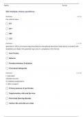 WGU D002 Exam Questions and Answers (Graded A+)