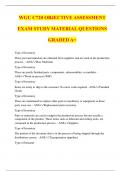 WGU C720 OBJECTIVE ASSESSMENT EXAM STUDY MATERIAL QUESTIONS GRADED A+