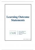 2024 CMA Learning Outcome Statement Final