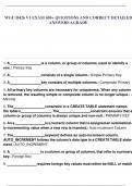 WGU D426 V1 EXAM 450+ QUESTIONS AND CORRECT DETAILED ANSWERS AGRADE