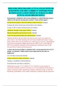 MED SURG HESI 2024-2025 ACTUAL EXAM WITH 100  QUESTIONS AND 100% CORRECT ANSWERS WITH  RATIONALES/ LATEST MEDICAL SURGICAL HESI  ACTUAL EXAM (BRAND NEW!!)