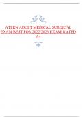 ati_rn_adult_medical_surgical__exam_2019 /ACTUAL EXAM QUESTIONS & ANSWERS 2022/2023 LATEST UPDATE