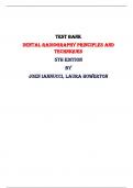  Dental Radiography Principles and Techniques, 5th Edition Test Bank By Joen Iannucci, Laura Howerton |Chapter 1 – 35, Latest-2023/2024|