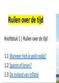 Samenvatting Katern 4 ruilen over de tijd (7e editie pincode )