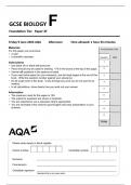 AQA GCSE BIOLOGYF Foundation Tier Paper 2F 8461-2F-QP-Biology-G-9Jun23