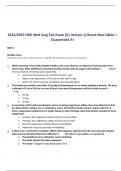 2022-2023 HESI Med Surg Exit Exam (V1 Version 1) Brand New Q&As +