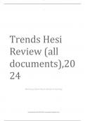 Trends Hesi Review (all documents),2024