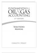 PHYS1301 Fundamentals of Oil and Gas 6th Edition Accounting Solution Manual