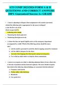 ATI COMP 2023/2024 FORM A & B QUESTIONS AND CORRECT ANSWERS 100% Guaranteed Success A+ GRADE