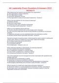ati_leadership/ ACTUAL EXAM QUESTIONS & ANSWERS 2022/2023 LATEST UPDATE/ GRADED A+