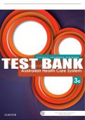 Test Bank For Understanding The Australian Health Care System All Chapters - 9780729596817