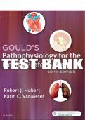 Test Bank For Gould's Pathophysiology For The Health Professions, 6th - 2018 All Chapters - 9780323414418