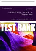 Test Bank For Substance Use Counseling: Theory and Practice 6th Edition All Chapters - 9780136941361