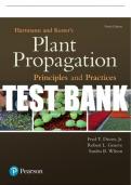 Test Bank For Hartmann & Kester's Plant Propagation: Principles and Practices 9th Edition All Chapters - 9780134483672