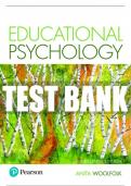 Test Bank For Educational Psychology 14th Edition All Chapters - 9780136912224