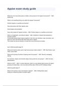 Appian exam study guide Exam Questions And Answers 