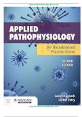 Test Bank For Applied Pathophysiology for the Advanced Practice Nurse 2nd Edition By by Lucie Dlugasch, Lachel Story||ISBN NO:10,1284255611||ISBN NO:13,978-1284255614||All Chapters||Complete Guide A+.