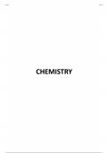 CHEMISTRY Hand Made Notes (JNTU)