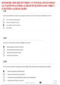 2023 PEDIATRIC (PEDS) HESI EXIT VERSION 1 (V1) TEST BANK: NEXT-GEN FORMAT (ALL 55 QUESTIONS & ANSWERS) ALL BRAND NEW QUESTIONS & 100% CORRECT – GUARANTEED A++|ALREADY GRADED 