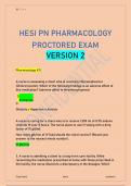 HESI PN PHARMACOLOGY MIDTERM EXAM QUESTIONS AND CORRECT DETAILED ANSWERS (VERIFIED ANSWERS) |ALREADY GRADED A+PHARMACOLOGY HESI PN