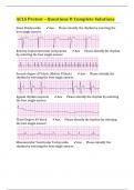 ACLS Pretest – Questions & Complete Solutions