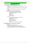 ATI NURSING CARE OF THE CHILD PROCTORED EXAM 2024 STUDY GUIDE