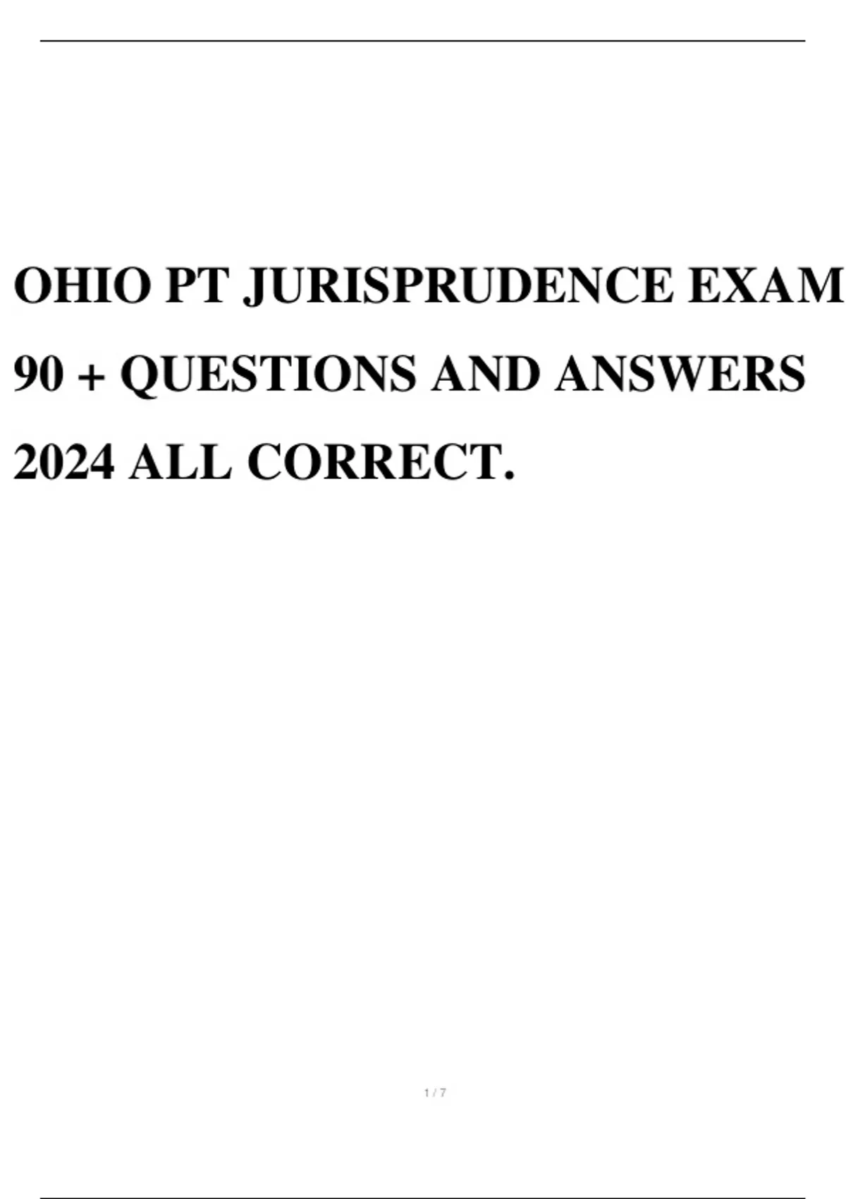 OHIO PT JURISPRUDENCE EXAM 90 QUESTIONS AND ANSWERS 2024 ALL CORRECT   6585f8641de6b 4076031 1200 1700.webp