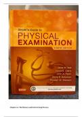 Chapter 01: The History and Interviewing Process Ball: Seidel’s Guide to Physical Examination, 9th Edition MULTIPLE CHOICE 1. Which question would be considered a “leading question?” a. “Please describe any associated symptoms with your headaches?” b. “Yo