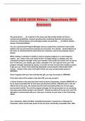 DAU ACQ 0030 Ethics  Questions With Answers