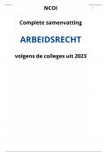 Drie topdocumenten NCOI Arbeidsrecht 2024 - alles in 1!