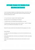 ATI Skills Module 3.0 Vital Signs Exam Questions with correct Answers