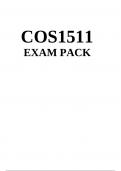 COS1511 EXAM PACK 2024