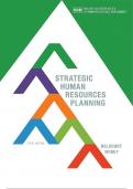 Strategic Human Resources Planning 6th ed
