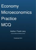 Economy Microeconomics Practice MCQ