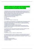 LARE section 4 Project & Construction Administration Practice Test 2023