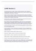 LARE Section 2 Exam Questions and Answers