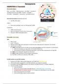 Samenvatting -  hfst 15-20 Cellulaire en moleculaire biologie