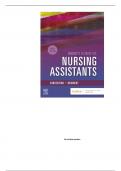 Mosby's Textbook for Nursing Assistants