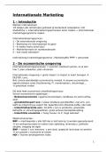 Samenvatting  International Marketing