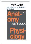 ANATOMY AND PHYSIOLOGY OPENSTAX TEST BANK